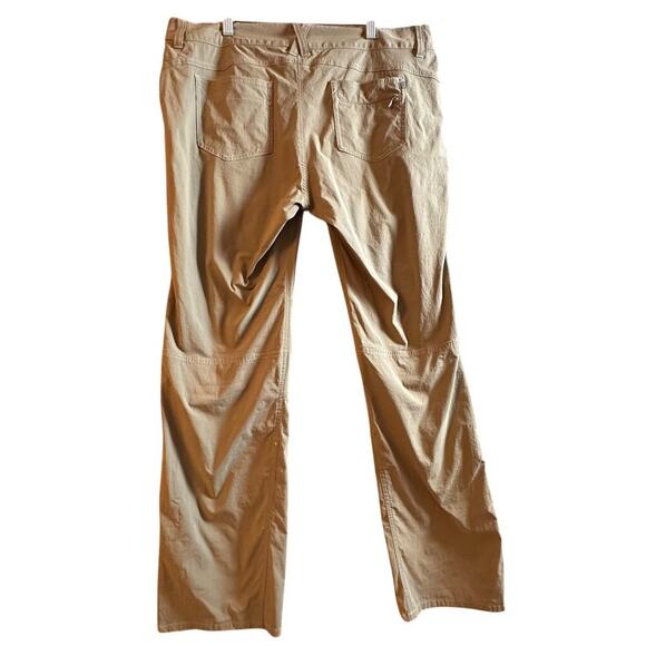Marmot‎ Pants Women’s Sz 12 XL Tan Rollup Convertible Lightweight Outdoor Hiking - Picture 4 of 16